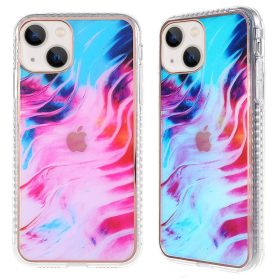   iPhone 13 6.1' Tok Szilikon Mintás WaterColor Series TPU A01
