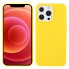 iPhone 13 Pro 6.1' Szilikon Tok Matt SummerColor Sárga
