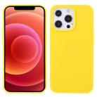 iPhone 13 Pro 6.1' Szilikon Tok Matt SummerColor Sárga
