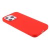 iPhone 13 Pro 6.1' Szilikon Tok Matt SummerColor Piros