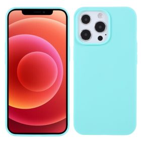   iPhone 13 Pro 6.1' Szilikon Tok Matt SummerColor Világoskék