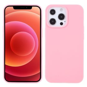   iPhone 13 Pro 6.1' Szilikon Tok Matt SummerColor Rózsaszín