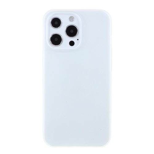 iPhone 13 Pro 6.1' Szilikon Tok Matt SummerColor Fehér