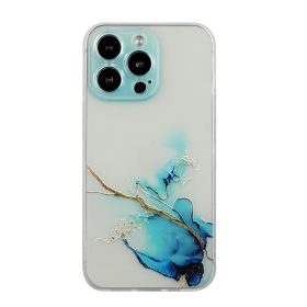   iPhone 13 Pro 6.1' Mintás Szilikon Tok Marble Series TPU A02