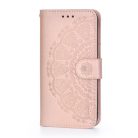 iPhone 12 / iPhone 12 Pro Notesz Tok Mintás Mandala Style Rózsaarany