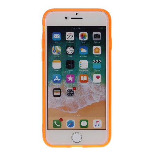 iPhone 7/8/SE 2020/SE 2022 Szilikon Tok UV Series TPU Narancssárga