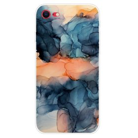   iPhone 7/8/SE 2020/SE 2022 Szilikon Tok Mintás Elegant Marble Style E02