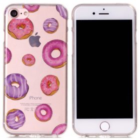   iPhone 7/8/SE 2020/SE 2022 Szilikon Tok Mintás Donuts TPU A02