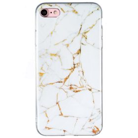   iPhone 7/8/SE 2020/SE 2022 Szilikon Tok Mintás Elegant Marble Style E05