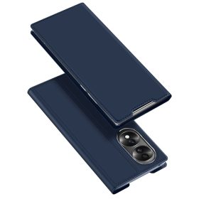   RMPACK Honor 70 5G Notesz Tok Dux Ducis Kártyatartóval Kitámasztható Premium Series Skin Pro Kék