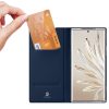 RMPACK Honor 70 5G Notesz Tok Dux Ducis Kártyatartóval Kitámasztható Premium Series Skin Pro Kék