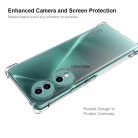 RMPACK Honor 70 5G Ütésálló Szilikon Tok Enkay ShockProof Áttetsző