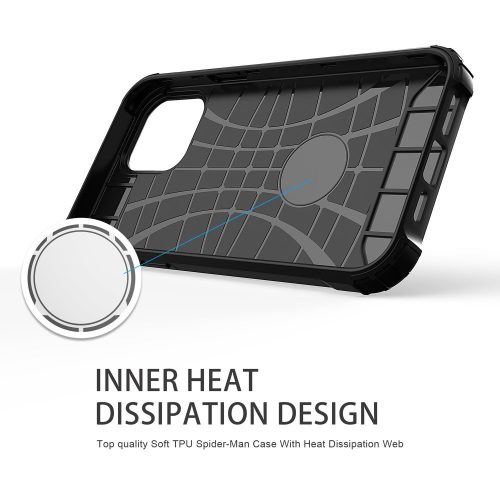 iPhone 14 Pro Tok Armor 2in1 Hybrid Ütésállókivitel TPU+PC Ezüst
