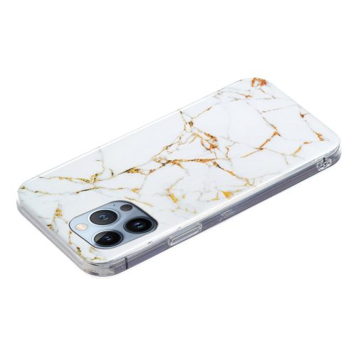 iPhone 14 Pro Mintás Szilikon Tok Marble - Márvány Mintázattal TPU A05