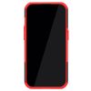 iPhone 14 Pro Szilikon Tok Ütésállókivitel 2in1 Hybrid Kitámasztható - Csúszásgátlóval Piros