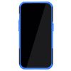 iPhone 14 Pro Szilikon Tok Ütésállókivitel 2in1 Hybrid Kitámasztható - Csúszásgátlóval Kék