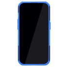 iPhone 14 Pro Szilikon Tok Ütésállókivitel 2in1 Hybrid Kitámasztható - Csúszásgátlóval Kék