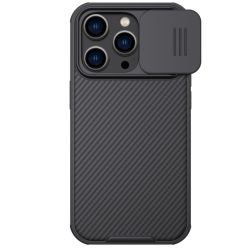   iPhone 14 Pro Tok NILLKIN Camshield Pro Ütésállókivitel Kameralencsevédővel Fekete