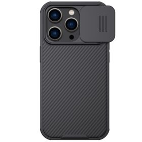   iPhone 14 Pro Tok NILLKIN Camshield Pro Ütésállókivitel Kameralencsevédővel Fekete