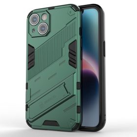   iPhone 14 Tok Ütésállókivitel Kitámasztható 2in1 Armor Hybrid Zöld