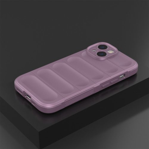 iPhone 14 Szilikon Tok Rugged Shell Series Armor Lila