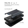 iPhone 14 Armor Tok Ütésálló 2in1 Hybrid TPU Rózsaarany