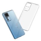 RMPACK Xiaomi 12T Szilikon Tok Crystal Series TPU Beépített Lencsevédővel Áttetsző