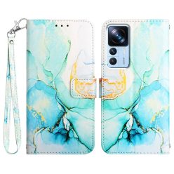   RMPACK Xiaomi 12T Pro / 12T Notesz Tok Mintás Marble Series Márvány Mintázattal - Kártyatartóval Kitámasztható M02