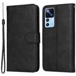   RMPACK Xiaomi 12T Pro / 12T Notesz Tok  New Business Series Kitámasztható Bankkártyatartóval Fekete