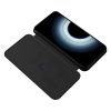 RMPACK Xiaomi 12T Pro / 12T Notesz Tok Karbon Mintázattal - Kitámasztható Carbon Style Series Fekete