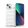 iPhone 13 Szilikon Tok Rugged Shield Ütésállókivitel 2in1 Drop-Proof Series Fehér