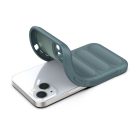 iPhone 13 Szilikon Tok Rugged Shield Ütésállókivitel 2in1 Drop-Proof Series Fehér