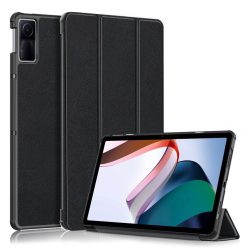   RMPACK Xiaomi Redmi Pad 10.6 Tok Tri-Fold Kitámasztható AutoWakeUP/Sleep Funkcióval Fekete