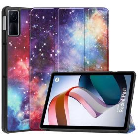   RMPACK Xiaomi Redmi Pad 10.6 Tok Kitámasztható Mintás AutoWakeUP/Sleep Funkcióval Universum Style
