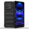 RMPACK Xiaomi 13 Pro Szilikon Tok Rugged Armor Style 2in1 Shock Fekete
