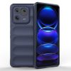 RMPACK Xiaomi 13 Pro Szilikon Tok Rugged Armor Style 2in1 Shock Sötétkék