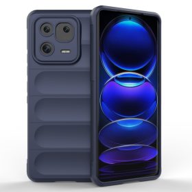   RMPACK Xiaomi 13 Pro Szilikon Tok Rugged Armor Style 2in1 Shock Sötétkék