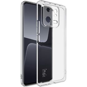   RMPACK Xiaomi 13 Pro Tok Ütésálló Szilikon Tok IMAK UX-10 Anti-Drop Shockproof Lencsevédővel Áttetsző