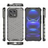 RMPACK Xiaomi 13 Szilikon Tok 2in1 HoneyComb Series Ütésállókivitel Shockproof Fekete