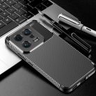 RMPACK Xiaomi 13 Szilikon Tok New Carbon Series Mintázattal Fekete