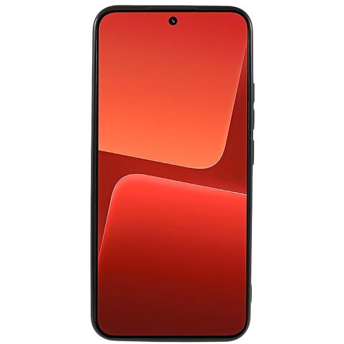 RMPACK Xiaomi 13 Szilikon Tok TPU Kamera Lencse Védelemmel Fekete