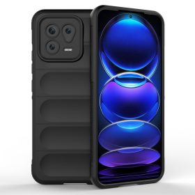   RMPACK Xiaomi 13 Szilikon Tok Rugged Armor Style 2in1 Shock Fekete