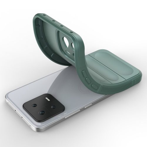 RMPACK Xiaomi 13 Szilikon Tok Rugged Armor Style 2in1 Shock Zöld