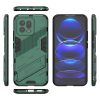 RMPACK Xiaomi 13 Tok Ütésállókivitel Kitámasztható PC + TPU 2in1 Anti-Drop Series Kameralencse védelemmel Zöld