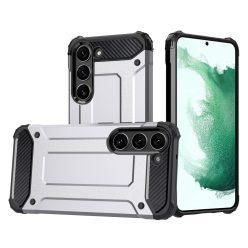   RMPACK Samsung Galaxy S23 Ütésálló Armor Tok Guard Series 2in1 Ezüst