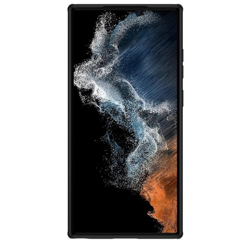 RMPACK Samsung Galaxy S23 Ultra Nillkin Tok Camshield Pro Ütésállókivitel Kameravédelemmel Fekete