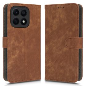   RMPACK Honor X8a Notesz Tok Business Series V3 Kitámasztható Bankkártyatartóval RFID Funkcióval Barna