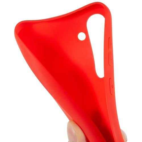 RMPACK Samsung Galaxy A54 5G Szilikon Tok Similar Matte Piros