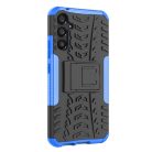 RMPACK Samsung Galaxy A34 5G Ütésálló Tok Kitámasztható 2in1 Tyre Hybrid Kék