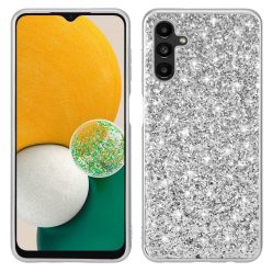   RMPACK Samsung Galaxy A34 5G Csillámló Szilikon Tok Glitter Shiny Series Ezüst